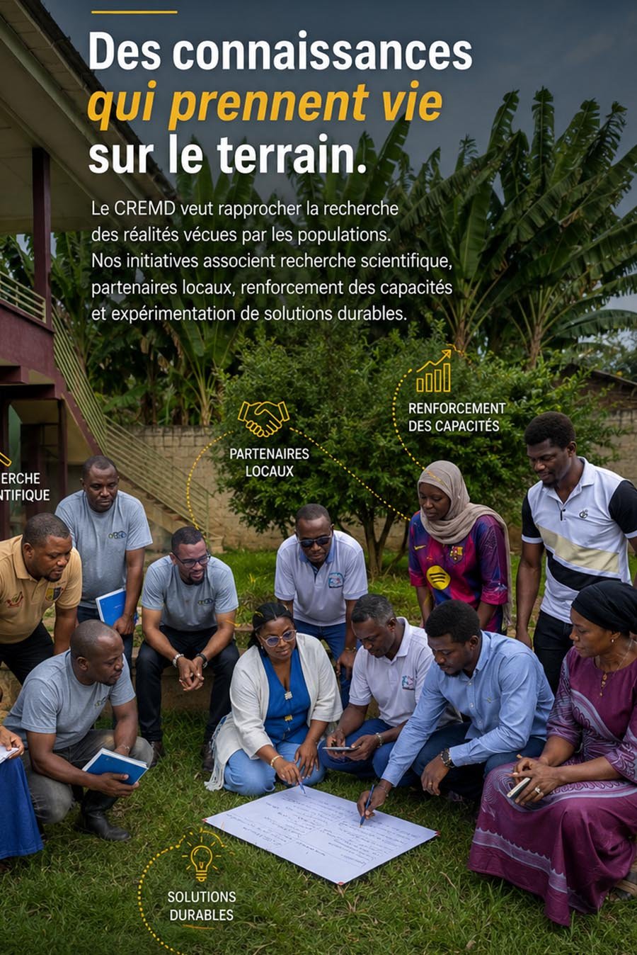 Travail scientifique et communautaire